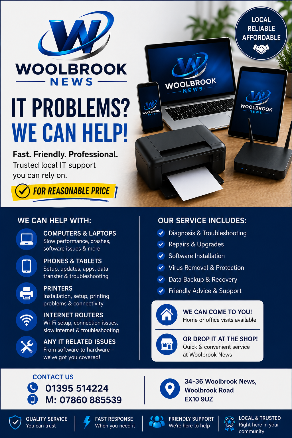Woolbrook News IT repairs and support