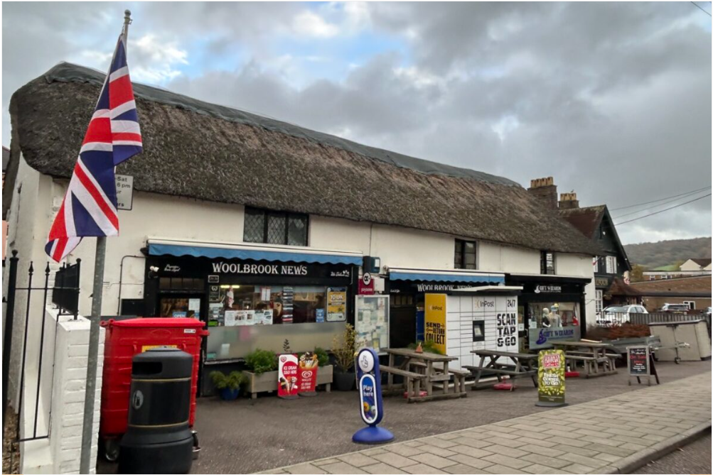 Woolbrook News shop in Sidmouth